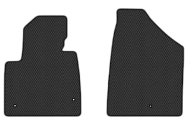 Фото - EVA коврики в салон авто передние EVAtech для Grand Santa FE (NC) 7 seats Hyundai 2012-2017 3 поколение SUV EU HY52584AG2LA3RBB