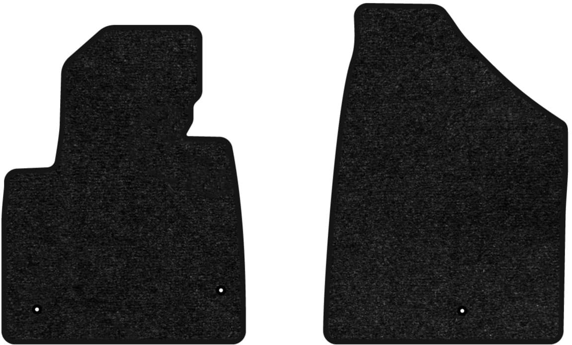 Коврики ворсовые в салон авто EVAtech Standard для Hyundai Grand Santa FE (NC) 7 seats 2012-2017 3 поколение SUV EU черный кант HY52584AG2LA3VEB