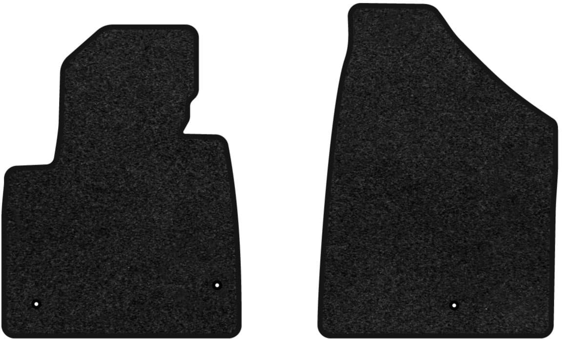 Коврики ворсовые в салон авто EVAtech Premium для Hyundai Grand Santa FE (NC) 7 seats 2012-2017 3 поколение SUV EU черный кант HY52584AG2LA3VPB