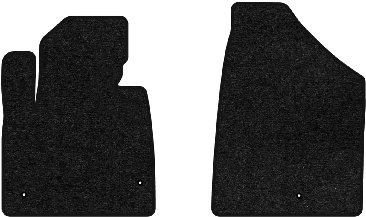 Коврики ворсовые в салон авто EVAtech Standard для Hyundai Grand Santa FE (NC) 7 seats 2012-2017 3 поколение SUV EU черный кант HY52584AV2LA3VEB