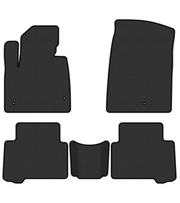 EVA килимки в салон авто EVAtech для Grand Santa FE (NC) 7 seats Hyundai 2012-2017 3 покоління SUV EU HY52584C5LA3RBB