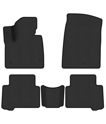 EVA килимки в салон авто EVAtech для Grand Santa FE (NC) 7 seats Hyundai 2012-2017 3 покоління SUV EU HY52584CD5LA3RBB