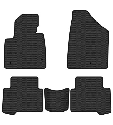 EVA килимки в салон авто EVAtech для Grand Santa FE (NC) 7 seats Hyundai 2012-2017 3 покоління SUV EU HY52584CG5LA3RBB