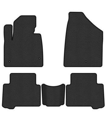 EVA килимки в салон авто EVAtech для Grand Santa FE (NC) 7 seats Hyundai 2012-2017 3 покоління SUV EU HY52584CV5LA3RBB