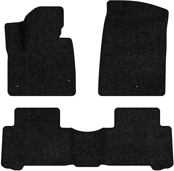 Фото - Коврики ворсовые в салон авто EVAtech Standard для Hyundai Grand Santa FE (NC) 7 seats 2012-2017 3 поколение SUV EU черный кант HY52584ZD3LA3VEB