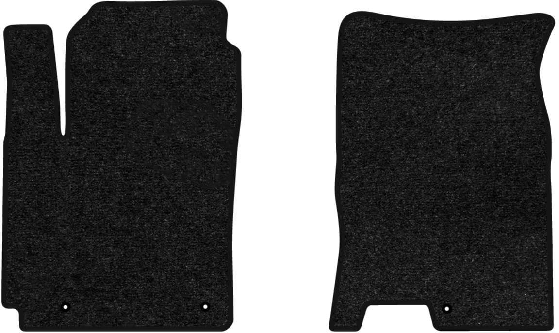 Килимки ворсові в салон авто EVAtech Standard для Hyundai Kona Hybrid 2017-2023 1 покоління SUV USA чорний кант HY53059A2LA3VEB