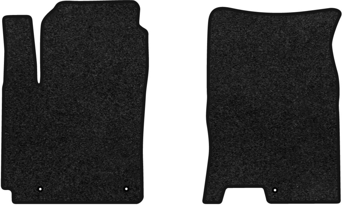 Коврики ворсовые в салон авто EVAtech Premium для Hyundai Kona Hybrid 2017-2023 1 поколение SUV USA черный кант HY53059A2LA3VPB