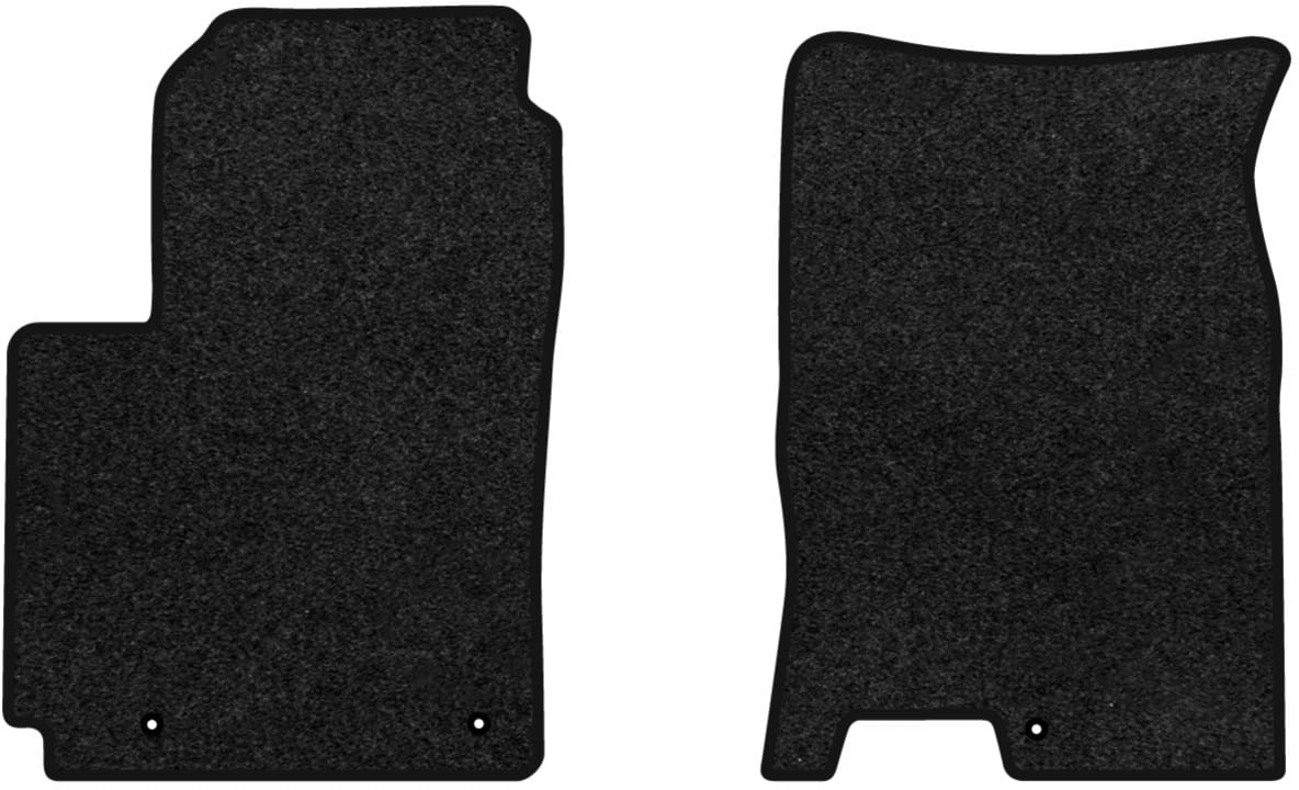 Килимки ворсові в салон авто EVAtech Premium для Hyundai Kona Hybrid 2017-2023 1 покоління SUV USA чорний кант HY53059AB2LA3VPB