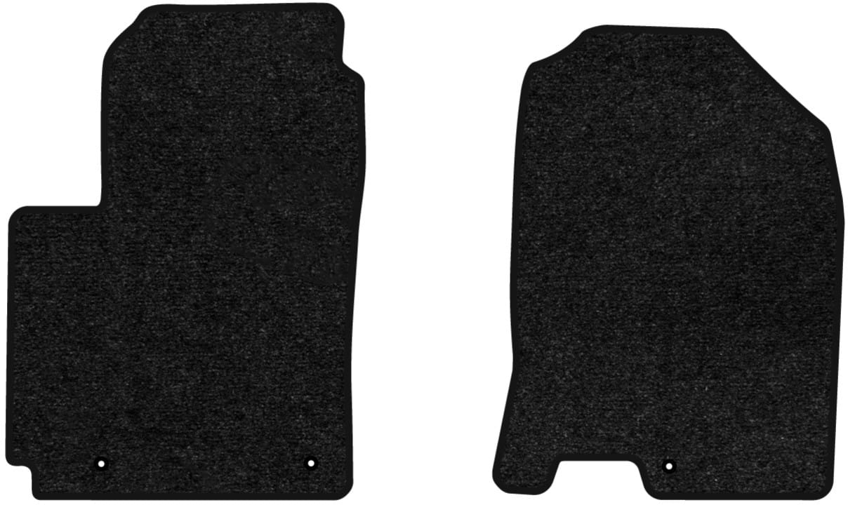 Килимки ворсові в салон авто EVAtech Standard для Hyundai Kona Hybrid 2017-2023 1 покоління SUV USA чорний кант HY53059AG2LA3VEB