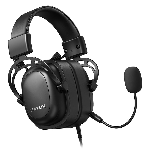 Фото - Уцінка - Гарнітура дротова ігрова Hator Hypergang 2 Black (HTA-910)