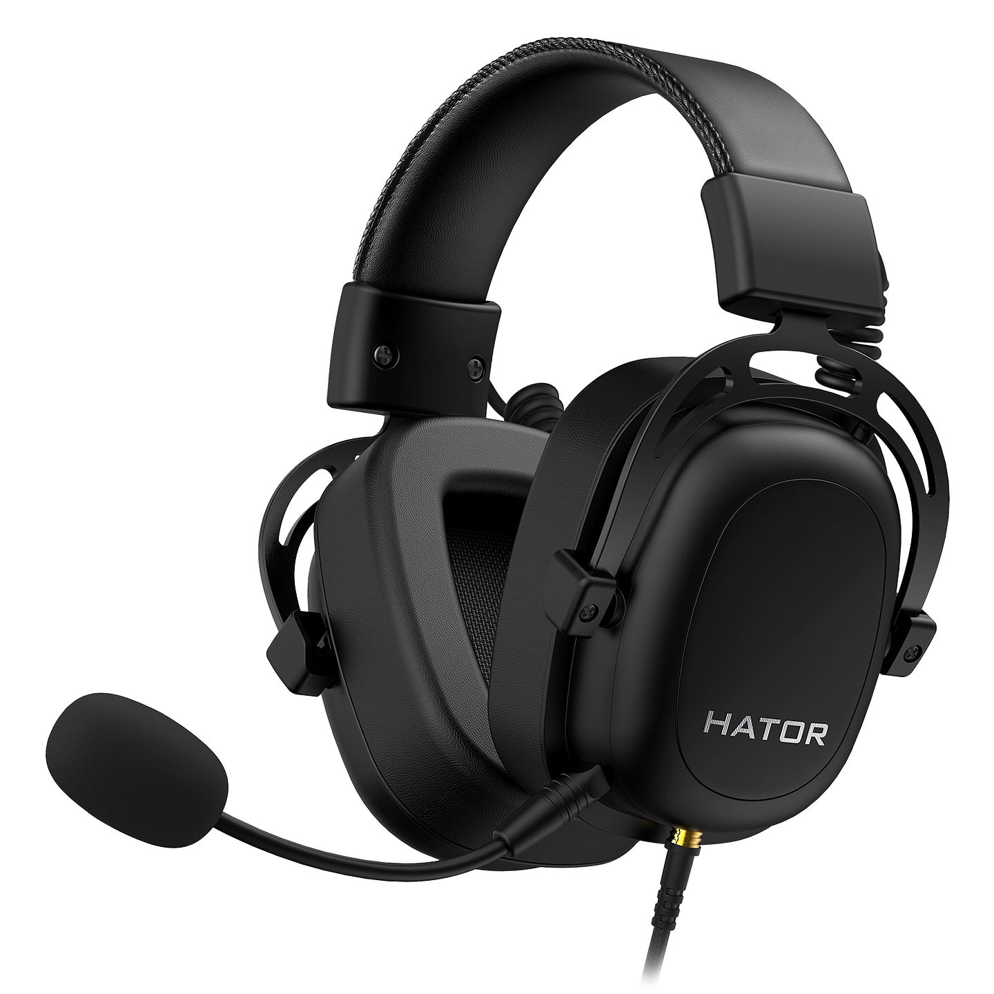 Гарнитура проводная игровая Hator Hypergang 2 Black (HTA-910) - Фото 1