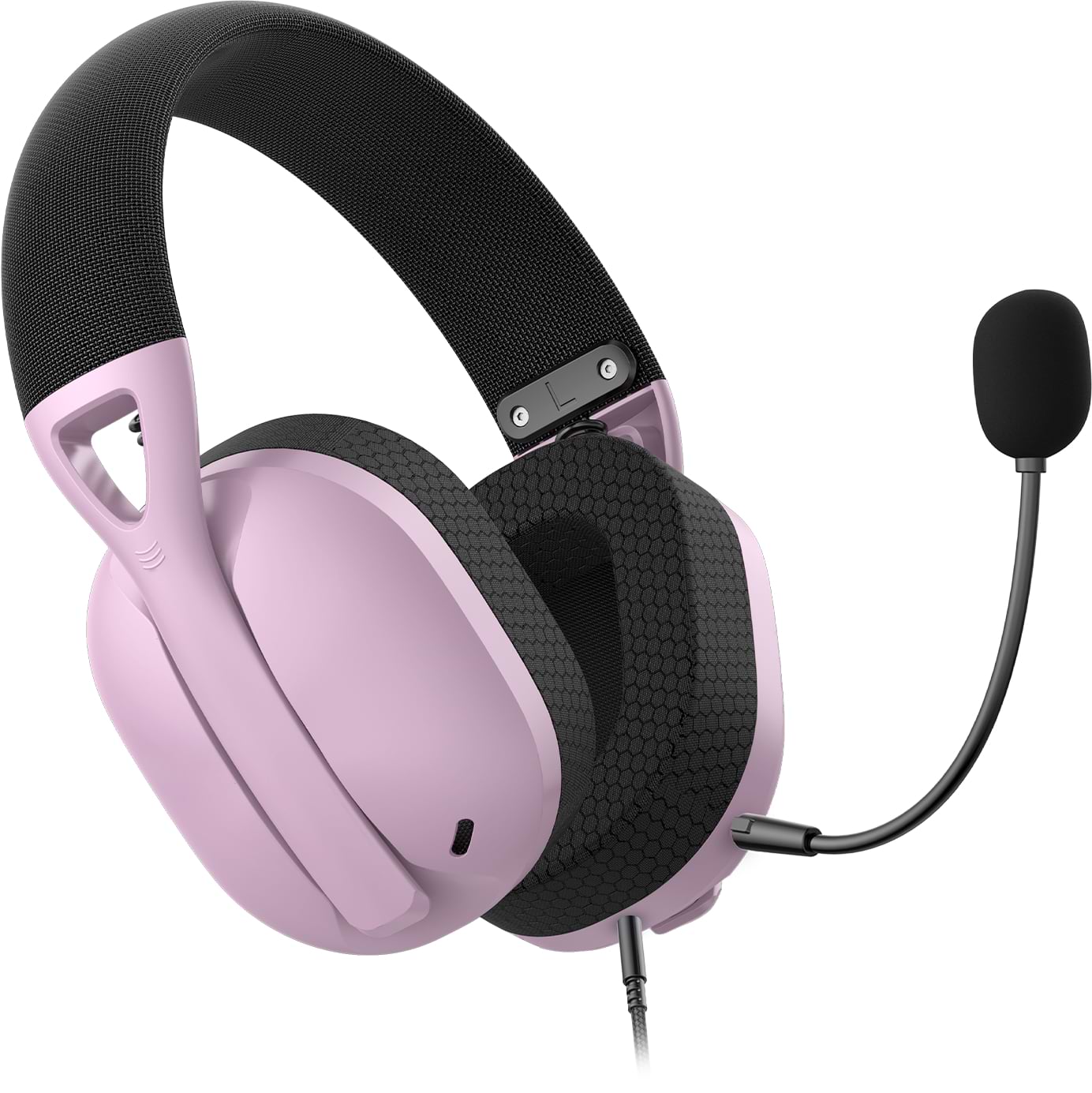 Гарнітура дротова ігрова Hator Hyperpunk 2 USB 7.1 Black/Lilac (HTA-849) - Фото 1
