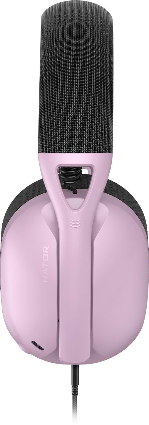 Фото - Гарнитура проводная игровая Hator Hyperpunk 2 USB 7.1 Black/Lilac (HTA-849)
