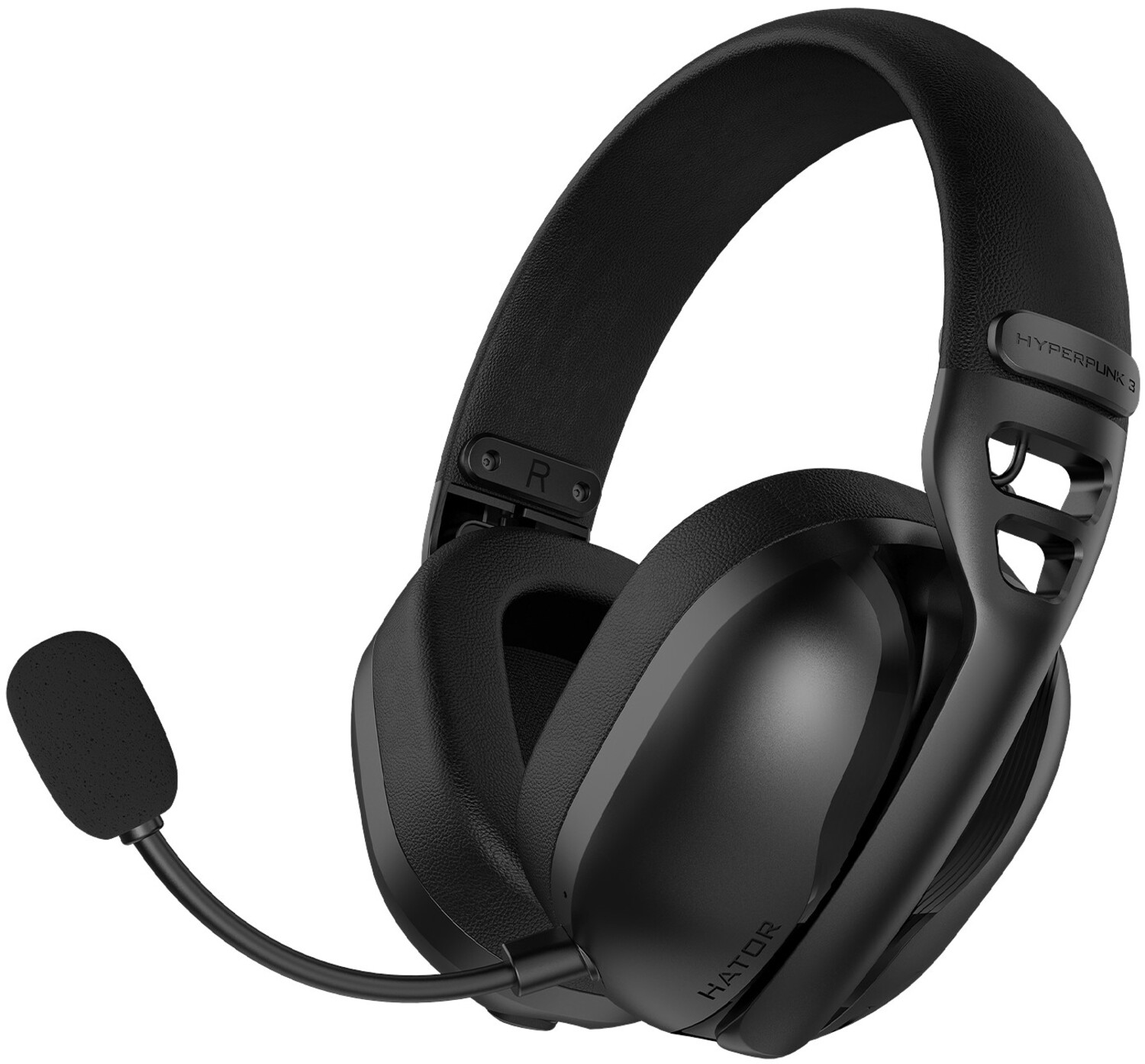 Гарнітура бездротова ігрова Hator Hyperpunk 3 Wireless Black (ESH15) - Фото 1
