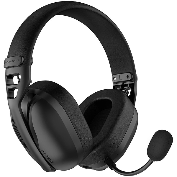 Фото - Гарнітура бездротова ігрова Hator Hyperpunk 3 Wireless Black (ESH15)