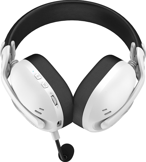 Фото - Гарнітура бездротова ігрова Hator Hyperpunk 3 Wireless White (ESH16)