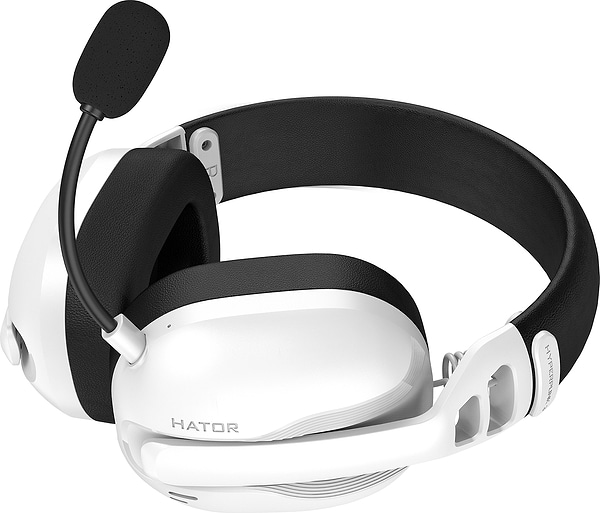 Фото - Гарнітура бездротова ігрова Hator Hyperpunk 3 Wireless White (ESH16)