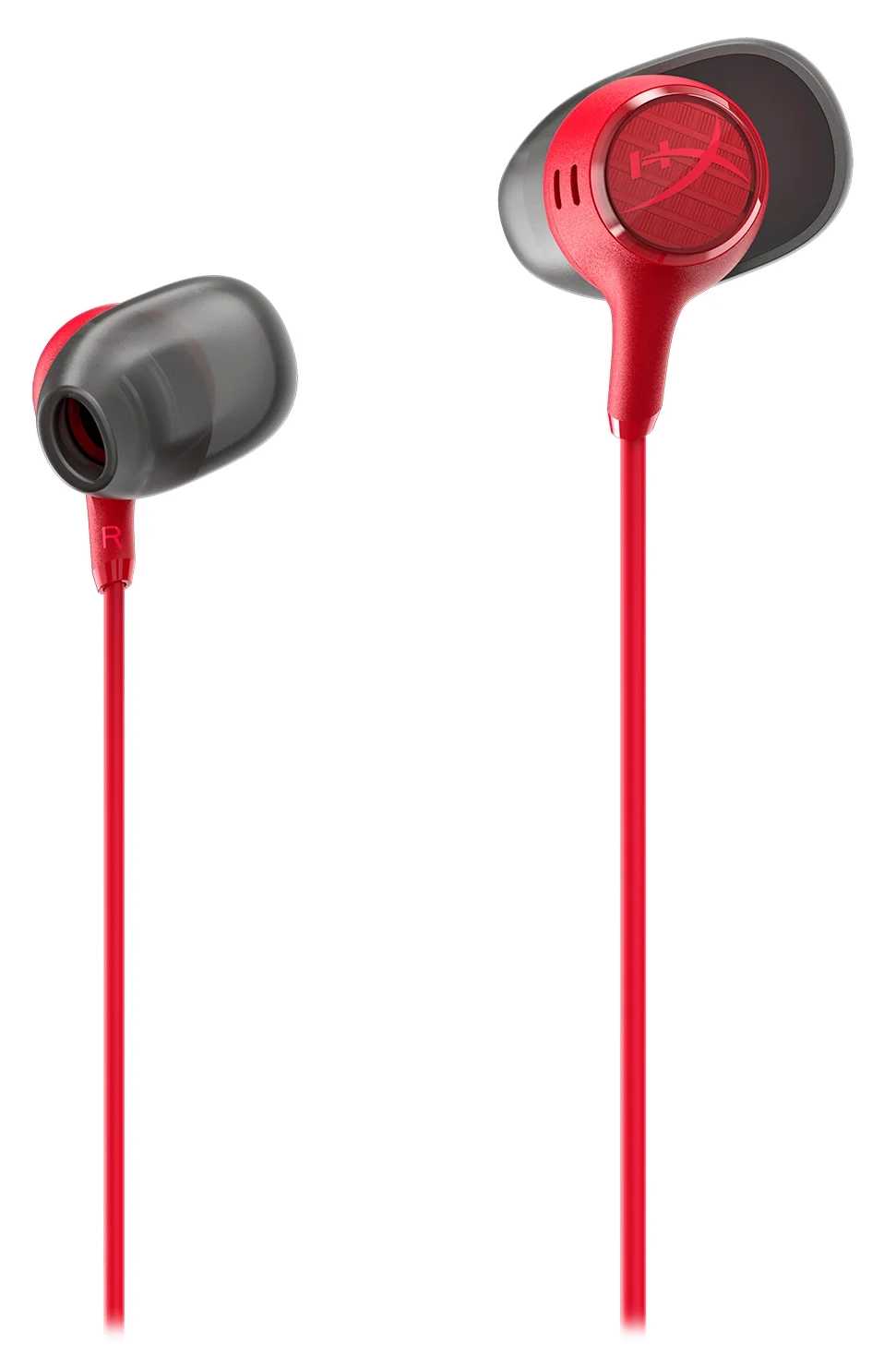 Гарнитура проводная игровая HyperX Cloud Earbuds III, 3.5мм, Red (BN7S0AA)