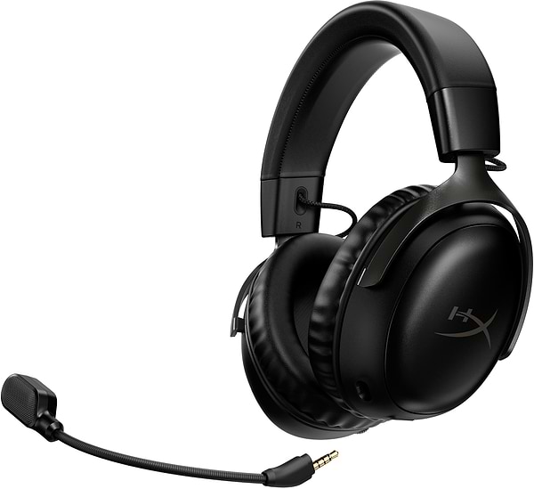 Фото - Гарнітура бездротова ігрова HyperX Cloud III Wireless Black (77Z45AA)