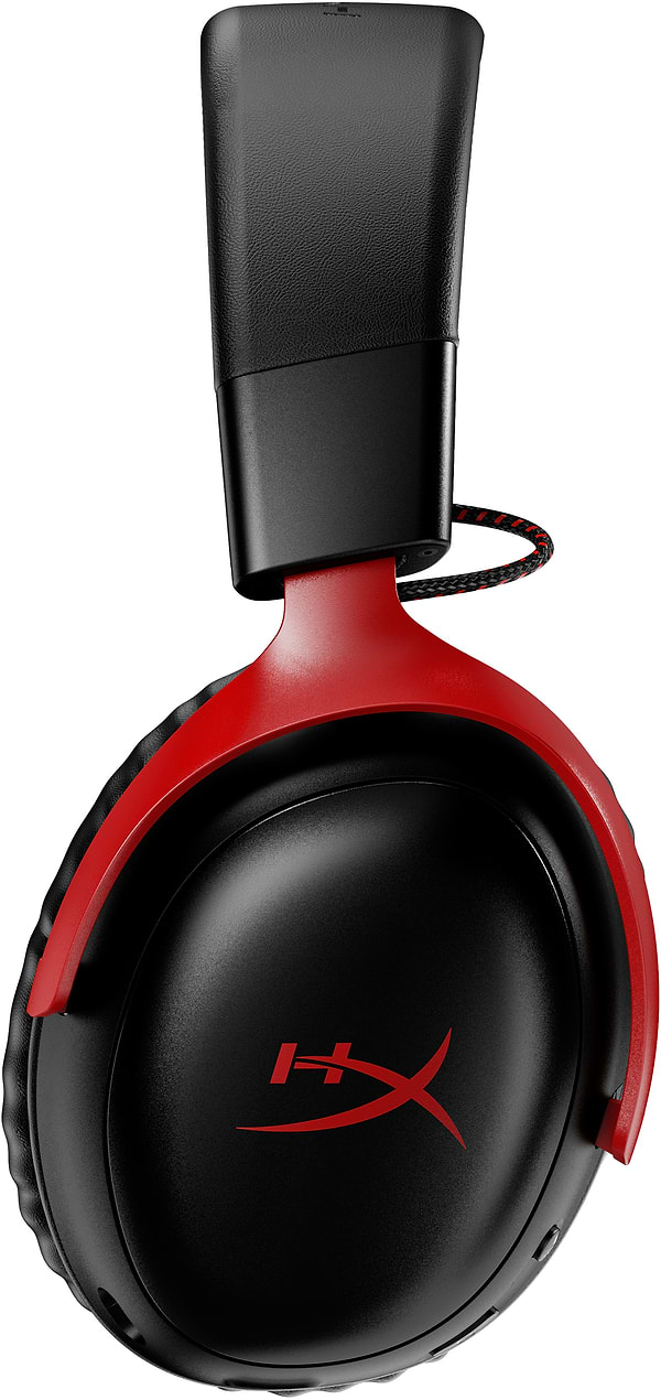 Фото - Гарнитура беспроводная игровая HyperX Cloud III Wireless Black-Red (77Z46AA)