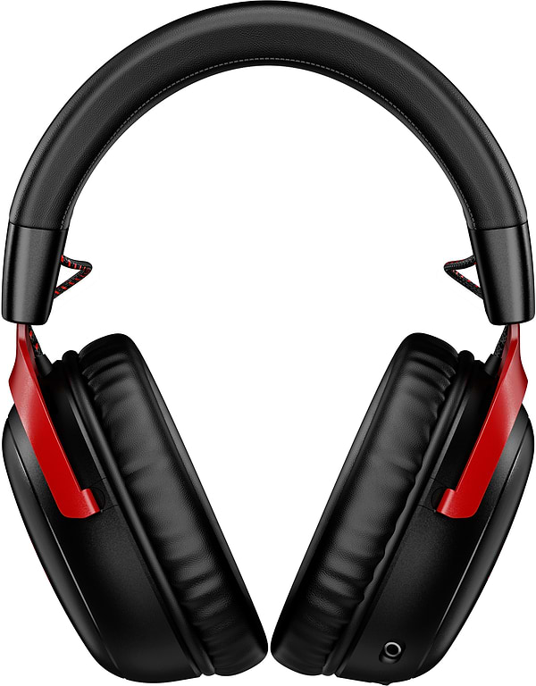 Фото - Гарнитура беспроводная игровая HyperX Cloud III Wireless Black-Red (77Z46AA)