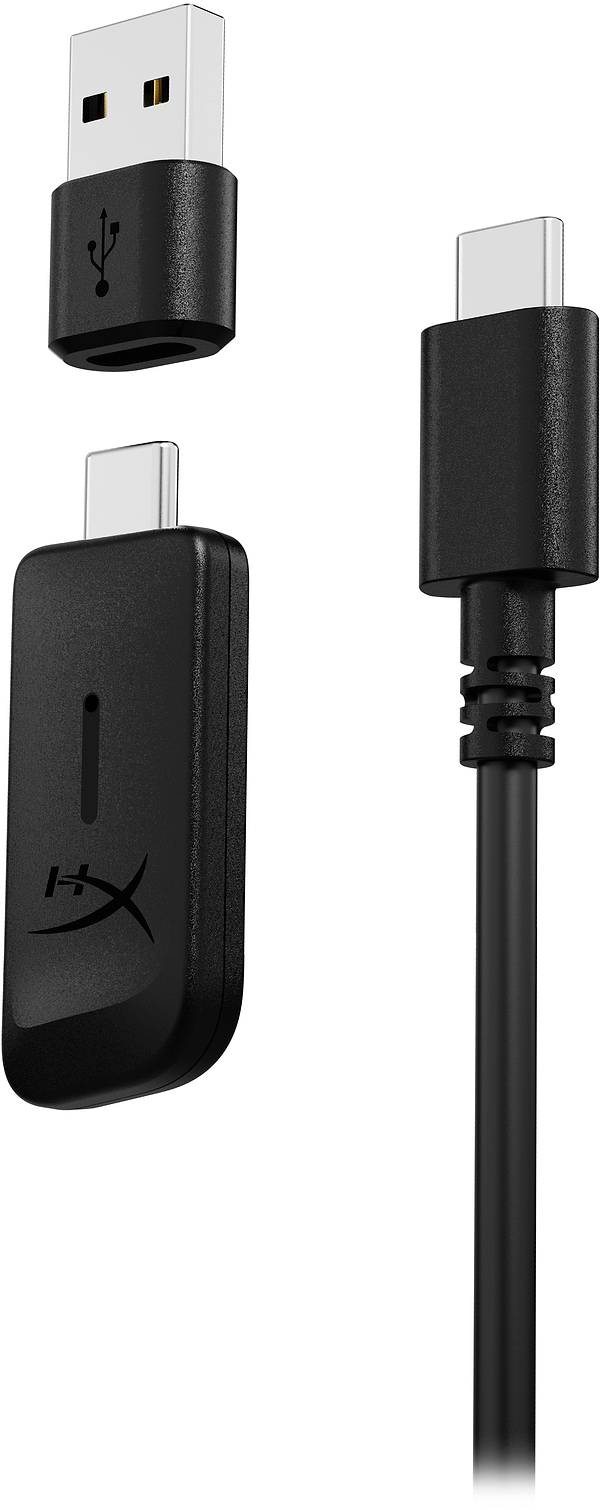 Фото - Гарнитура беспроводная игровая HyperX Cloud III Wireless Black-Red (77Z46AA)