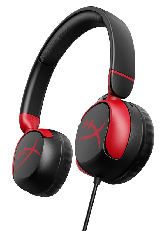 Фото - Гарнітура дротова ігрова HyperX Cloud Mini Black/Red (7G8F4AA)