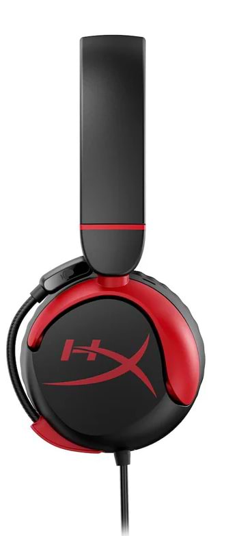 Фото - Гарнітура дротова ігрова HyperX Cloud Mini Black/Red (7G8F4AA)