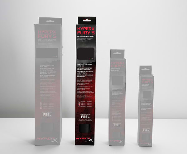 Фото - Коврик для мыши игровой HyperX Fury L Black (HX-MPFS-L)