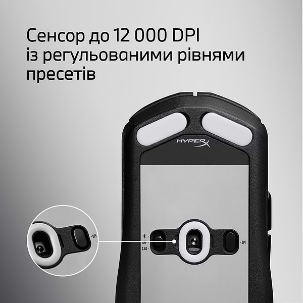 Фото - Мышь беспроводная игровая HyperX Pulsefire Fuse Black (A1KY6AA)