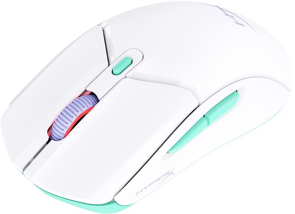 Фото - Миша бездротова ігрова HyperX Pulsefire Haste 2  Core Wireless White (8R2E7AA)
