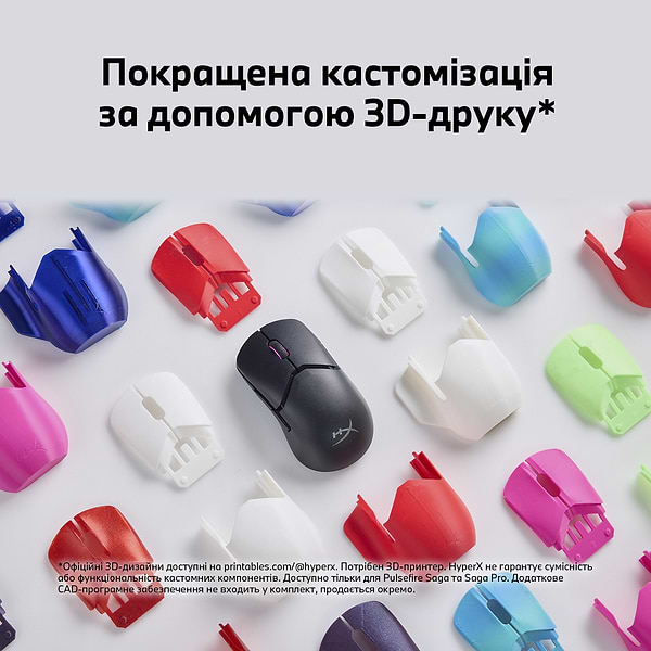 Фото - Мышь беспроводная игровая HyperX Pulsefire Saga Pro Black (A2PB2AA)