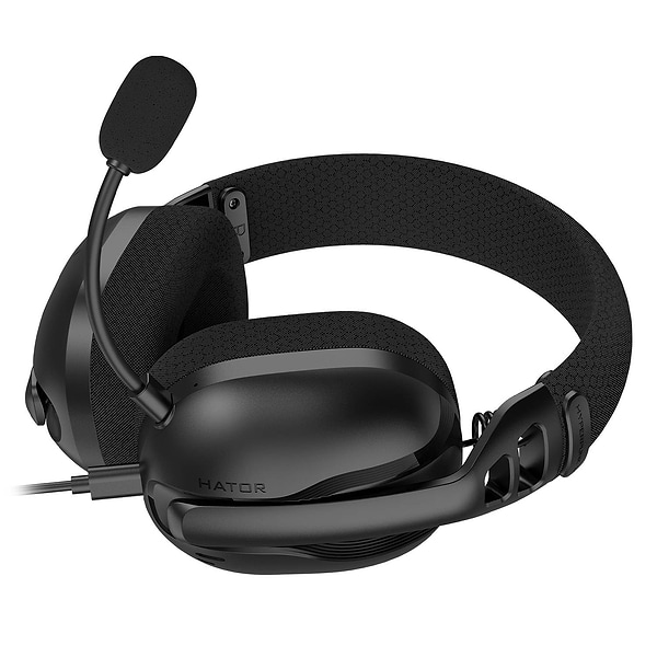 Фото - Гарнітура дротова ігрова Hator Hyperpunk 3 USB Black (ESH10)