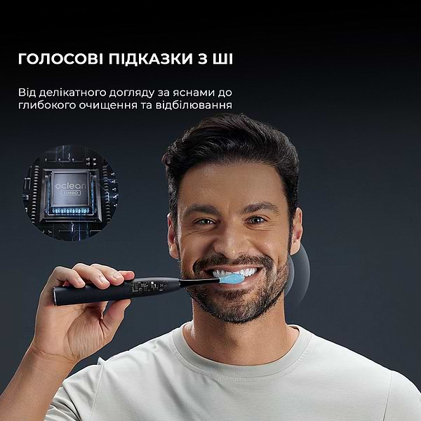 Фото - Зубная щетка электрическая Oclean X Ultra 20 Electric Toothbrush Black (6970810557121)