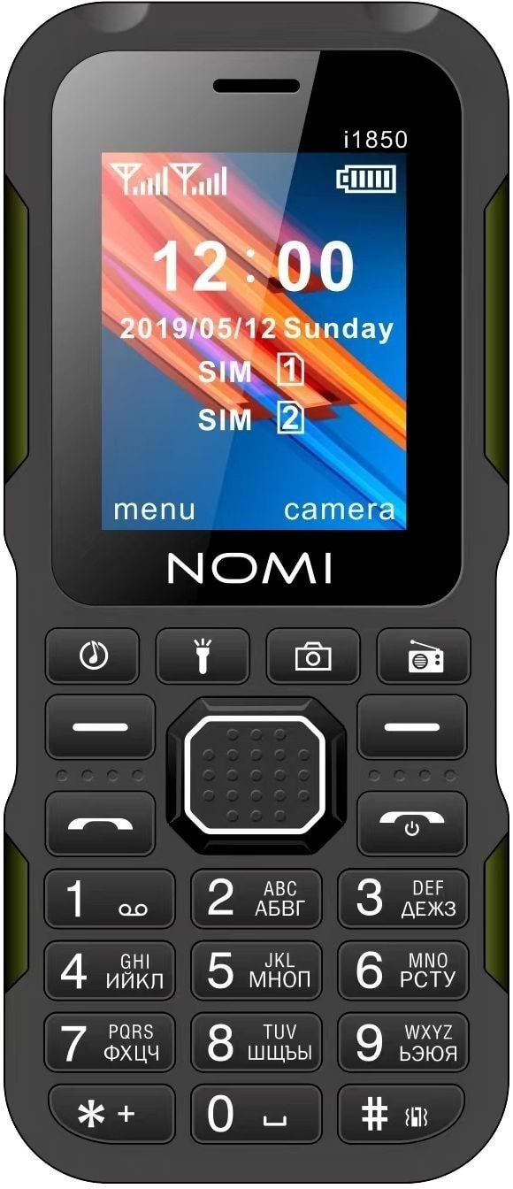 Фото - Мобільний телефон Nomi i1850 Khaki