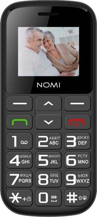 Фото - Мобільний телефон Nomi i1871 Dual Sim Black