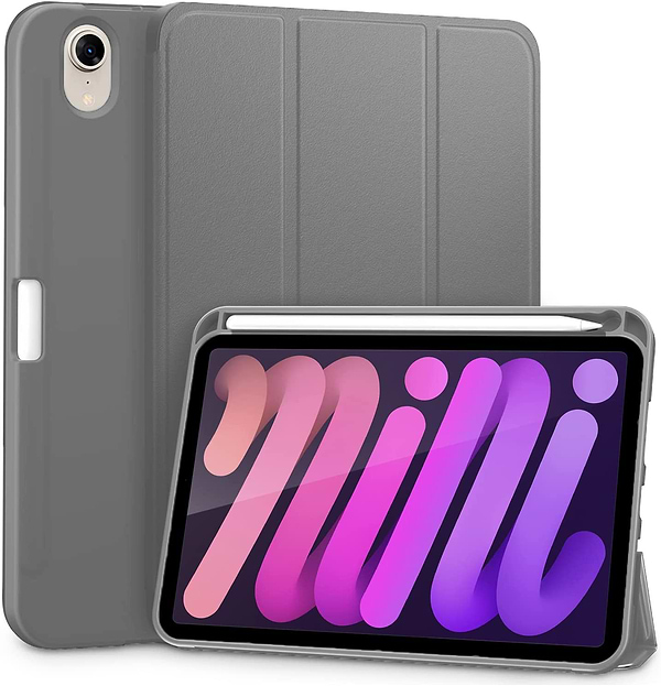 Фото - Чехол для планшета BeCover Direct Charge Pen с креплением Apple Pencil for Apple iPad mini 6 2021 Gray (706787)