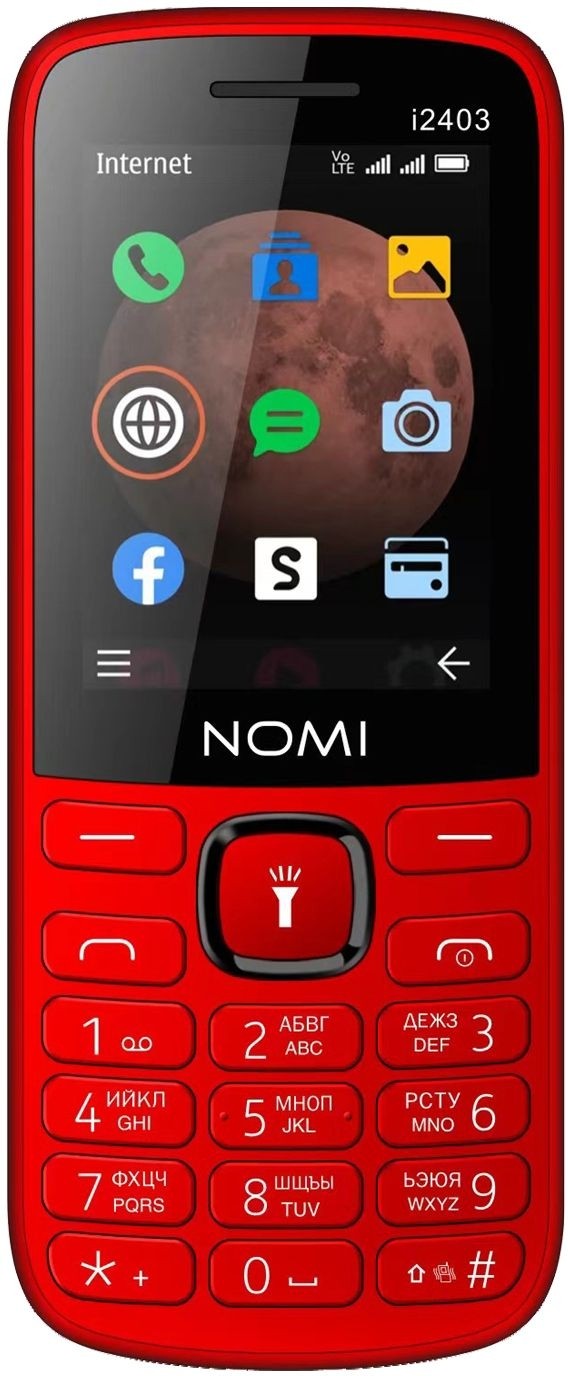 Фото - Мобільний телефон Nomi i2403 Red