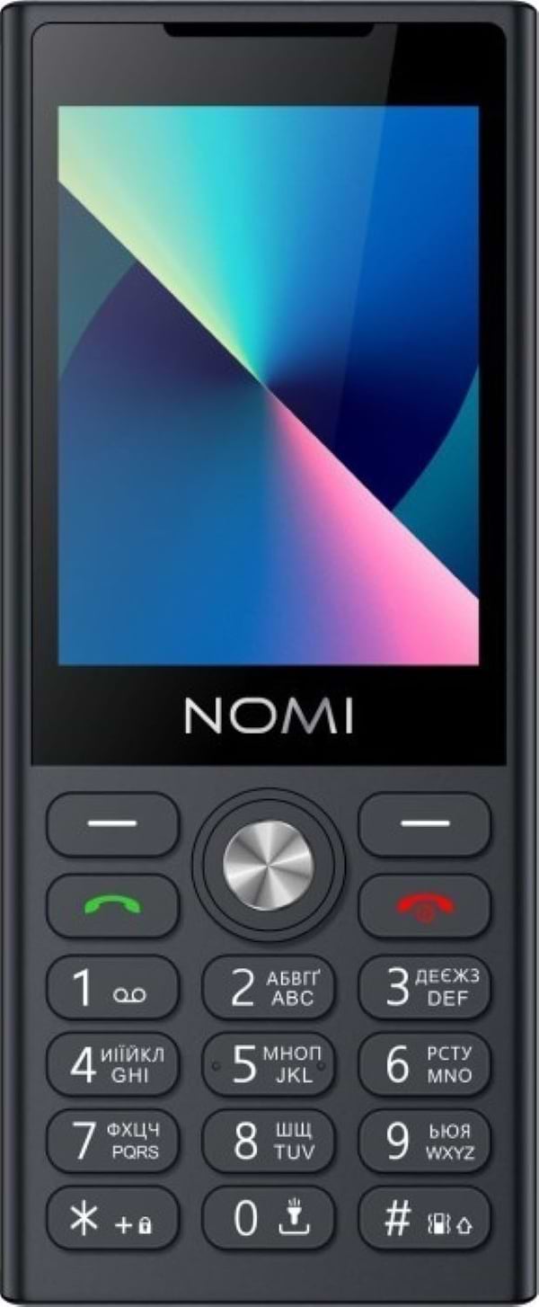 Фото - Мобільний телефон Nomi i2841 Black