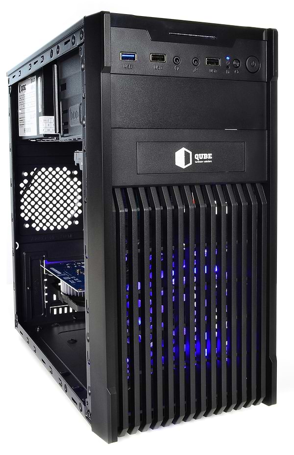 Фото - Системный блок QUBE QB i5 10400F GT 1030 2GB 1621 (i510400FGT10302GB1621)