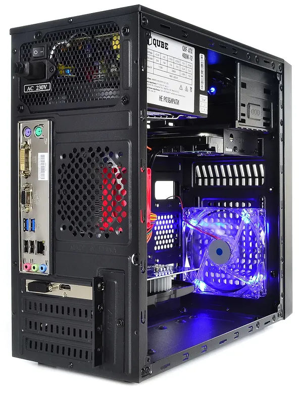 Фото - Системный блок QUBE QB i5 10400F GT 1030 2GB 82 (i510400FGT10302GB82)