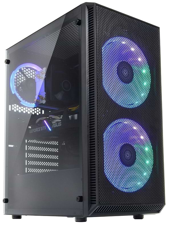 Фото - Системний блок QUBE QB i5 10400F GTX 1650 4GB 81 (i510400FGTX16504GB81)