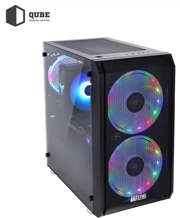 Фото - Системный блок QUBE QB i5 14400F RTX 5060 Ti 16GB NM 321010Win (i514400FRTX5060TI16GBNM321010Win)