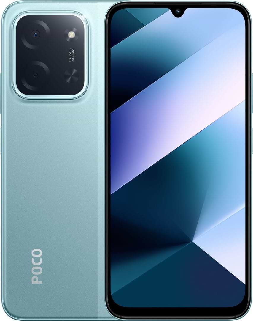 Смартфон Poco C85 6/128Gb Green - Фото 1