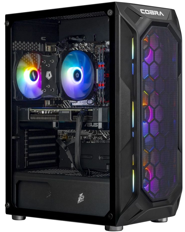 Системный блок Cobra Go RTX 5060 / Core i5 14400F / RAM 32GB / SSD 500GB (I5G23538)