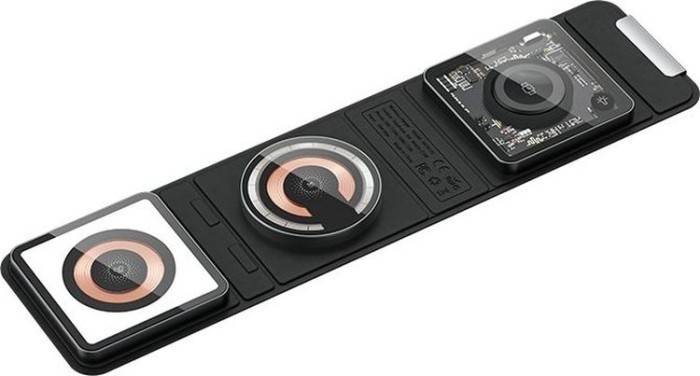 Фото - Беспроводное зарядное устройство Maxco 3in1 15W multi-compatiblity (MCW-02)