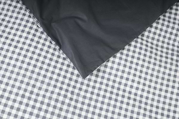 Фото - Комплект постільної білизни Moon&Star 160х220х2 нав. 4х70х70 Gray Square Ranforce Elite (MS-820000034)