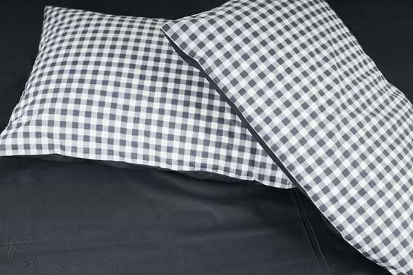 Фото - Комплект постельного белья Moon&Star 175х210 Gray Square Ranforce Elite (MS-820000005)