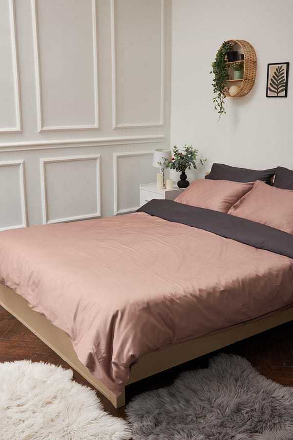 Фото - Комплект постільної білизни Moon&Star 160х220х2 нав. 4х70х70 Violet Satin Premium (MS-820000489)