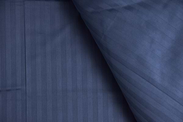 Фото - Комплект постільної білизни Moon&Star 160х220х2 нав. 4х70х70 Delfi Blue Satin Stripe (MS-820000524)